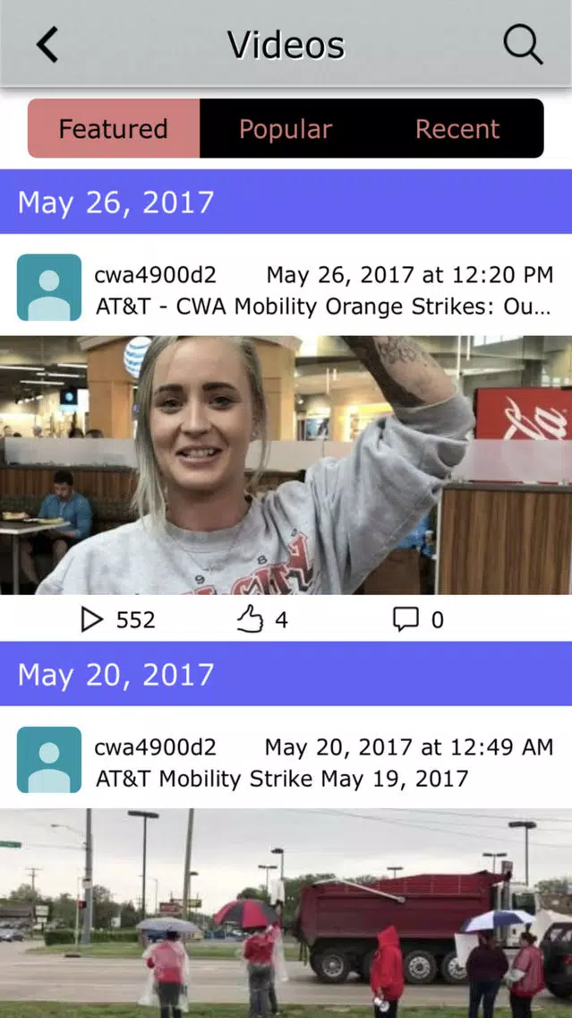 Tangkapan layar CWA 4900