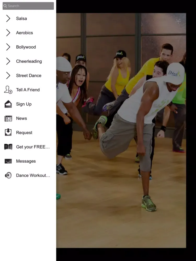 Tangkapan layar Dance Workout Videos iPad 