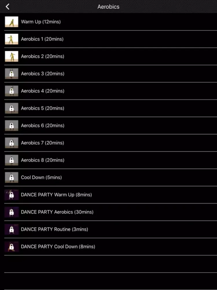 Dance Workout Videos FREE iPad  スクリーンショット