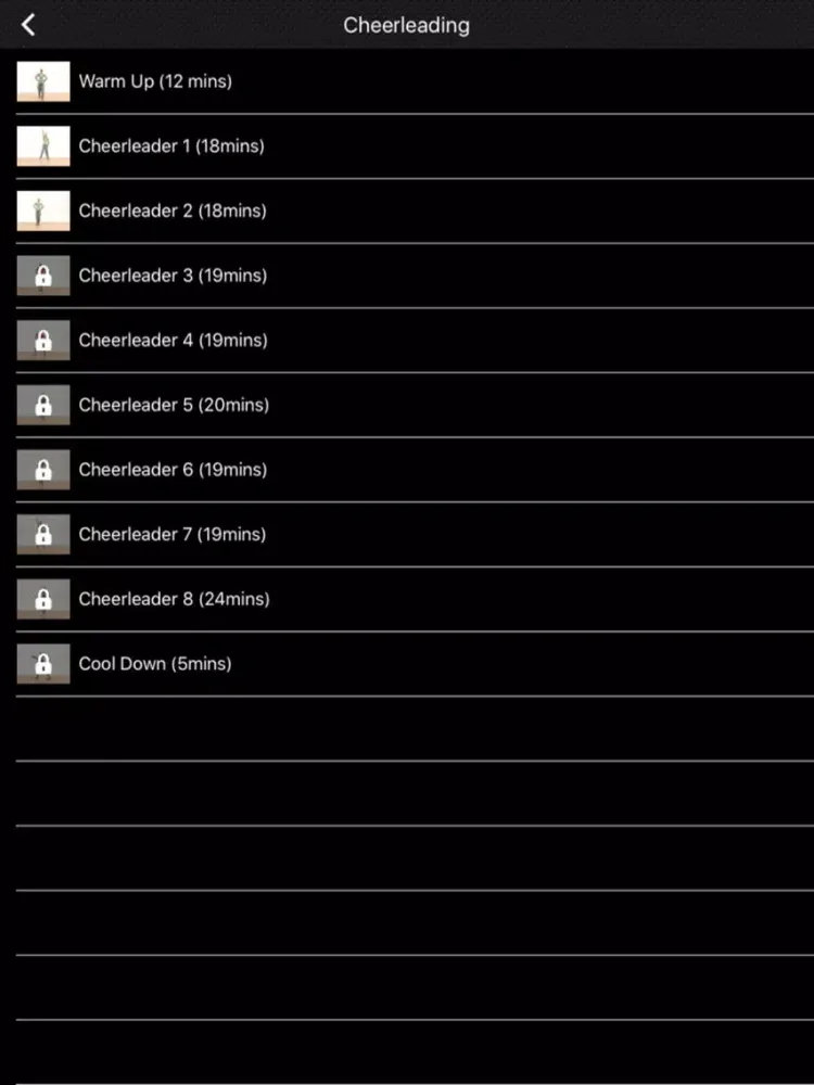 Dance Workout Videos FREE iPad  スクリーンショット