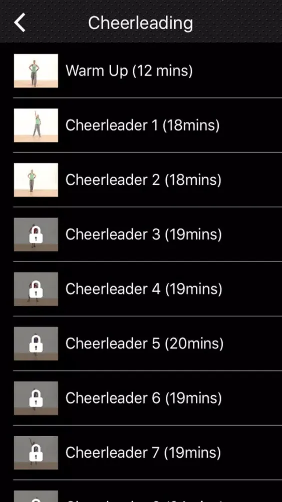 Dance Workout Videos FREE スクリーンショット