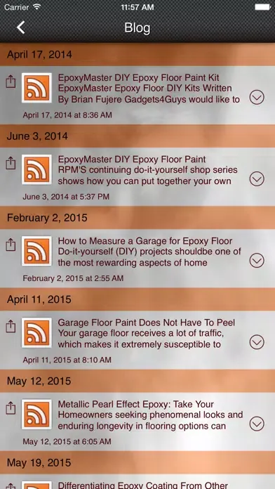 EpoxyMaster Mobile App應用截圖