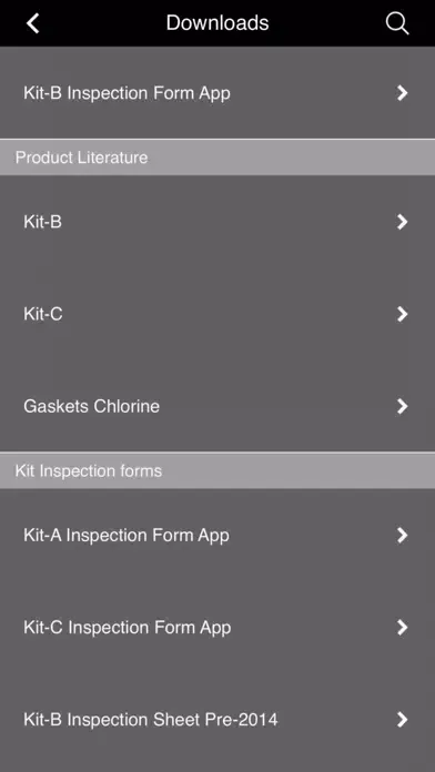 Ảnh chụp màn hình của Indian Springs Mfg. App