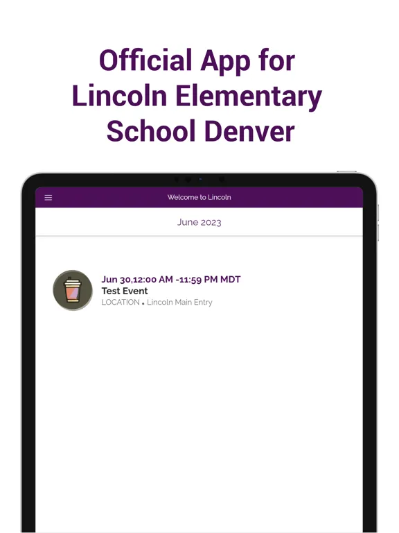 Lincoln Elementary Denver iPad  Ekran Görüntüleri