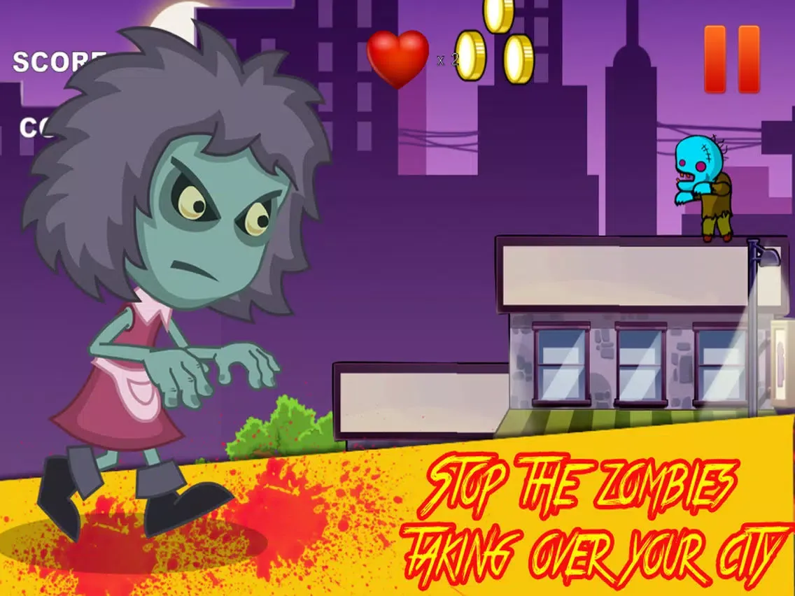 تصاویر Machine Gun Zombie iPad 