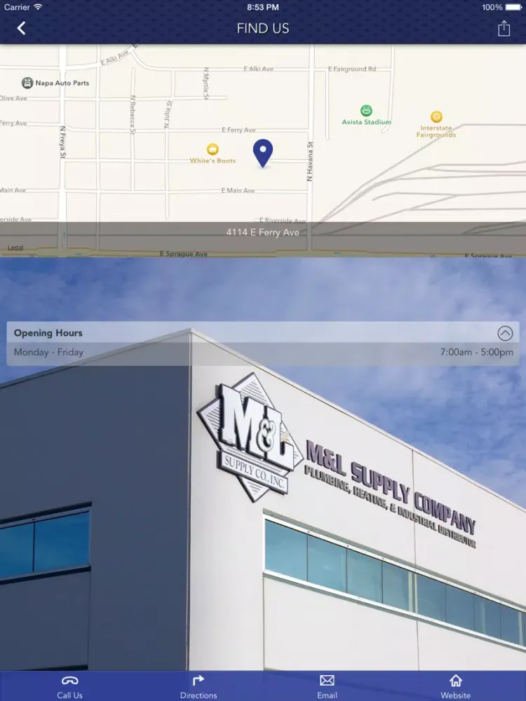 Capturas de tela do M&L Supply Snap & Send Order iPad 