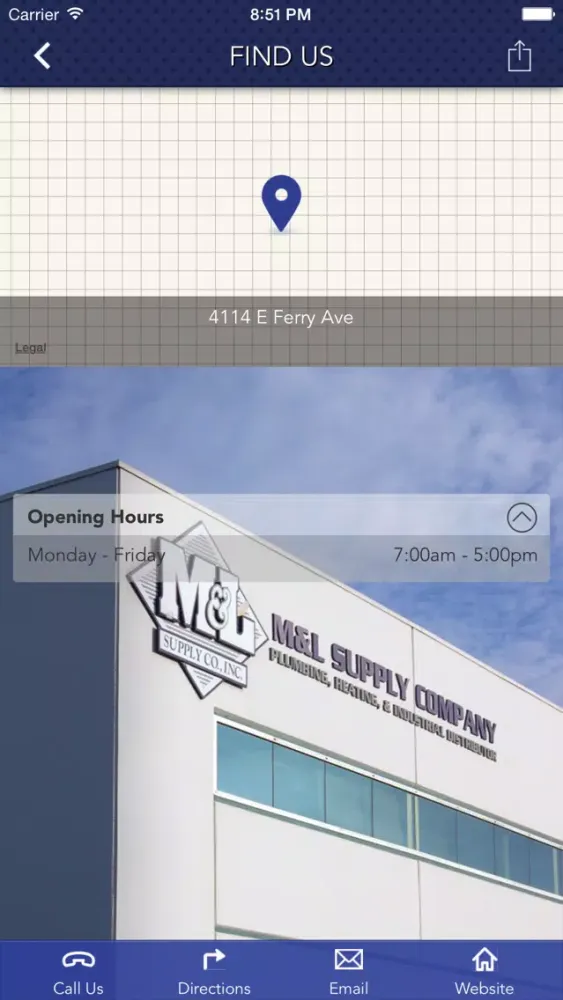 Capturas de tela do M&L Supply Snap & Send Order