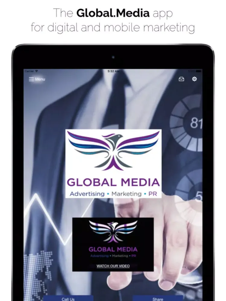 Global.Media iPad  سکرین شاٹس