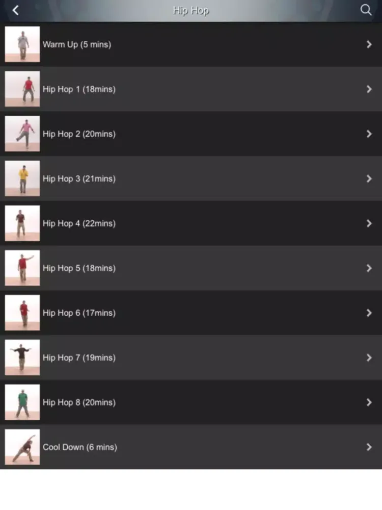 Captures d'écran de Spin Cycling Class Videos iPad 