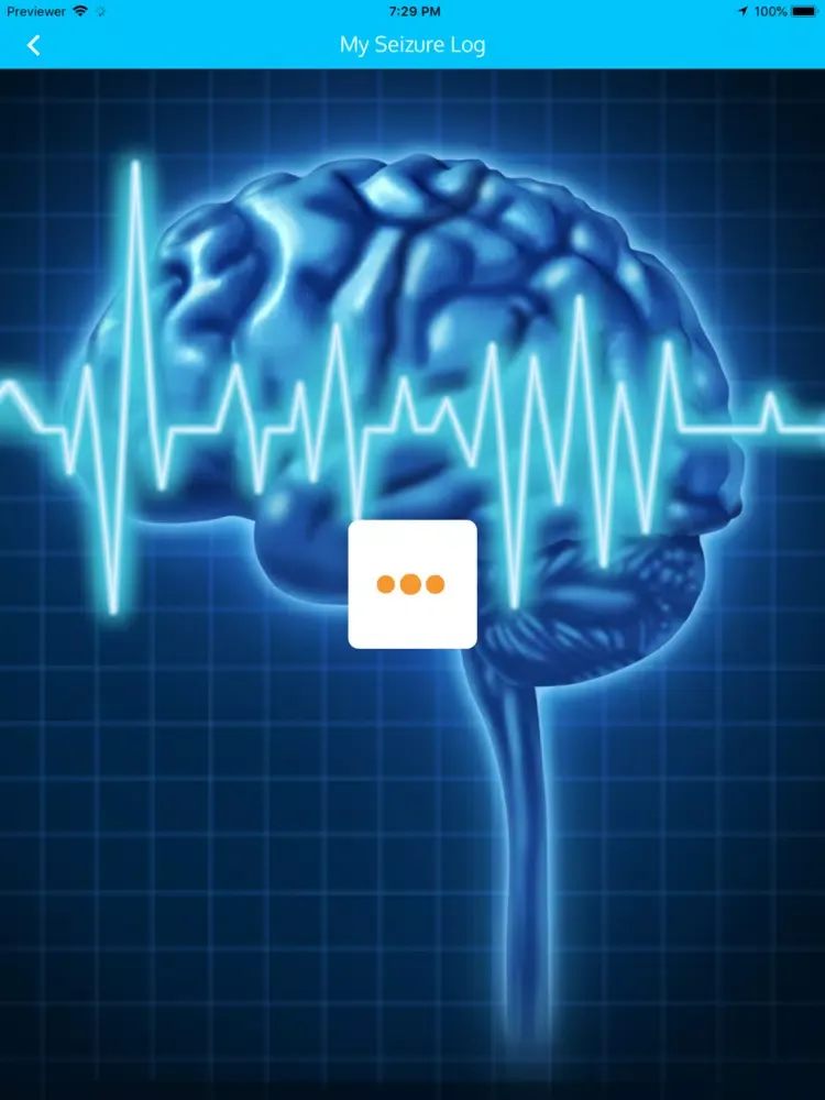Tangkapan layar Sunrise Pediatric Neurology iPad 