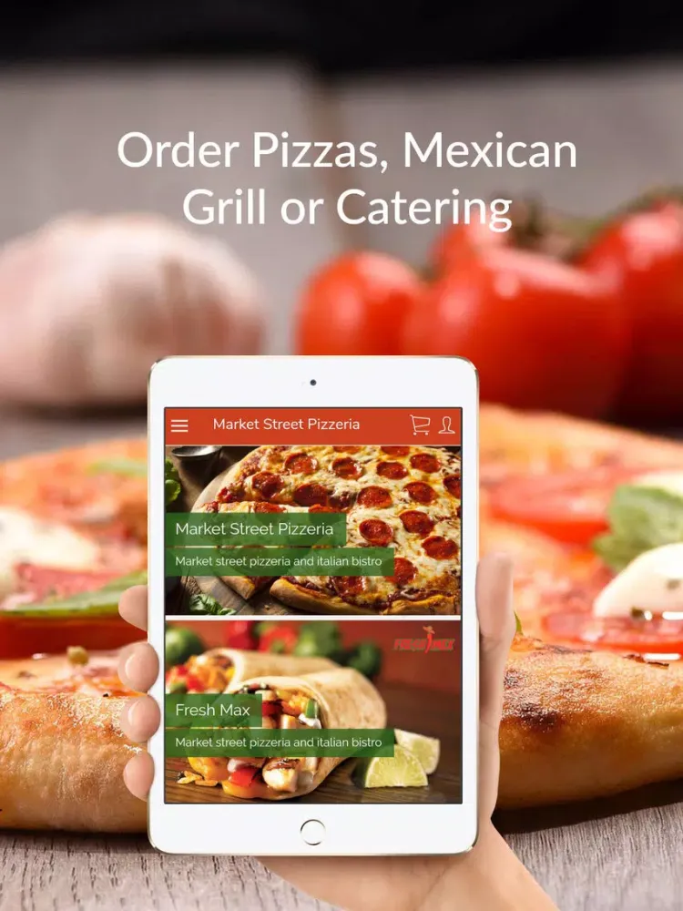 Screenshot di Market Street Pizzeria iPad 