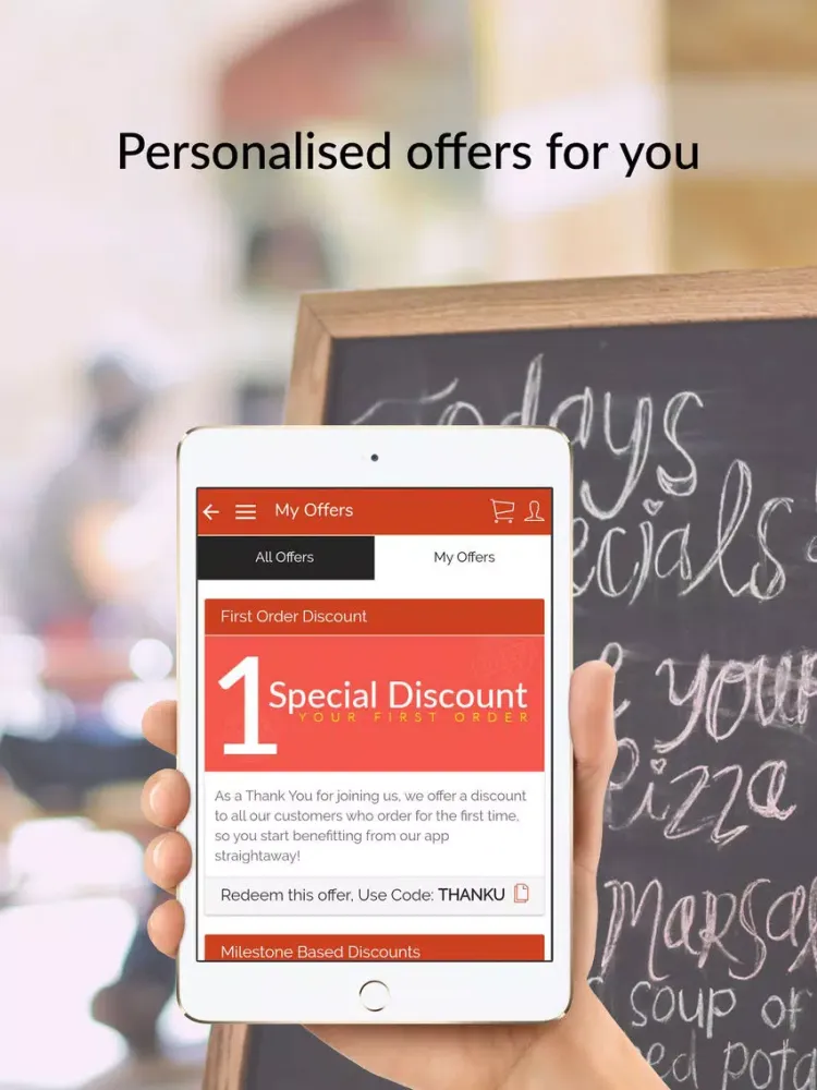Screenshot di Market Street Pizzeria iPad 