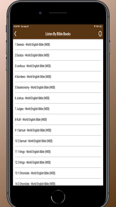 World English Bible WEB Audio應用截圖