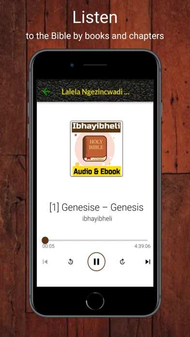 Ibhayibheli Zulu Bible Audio Screenshots