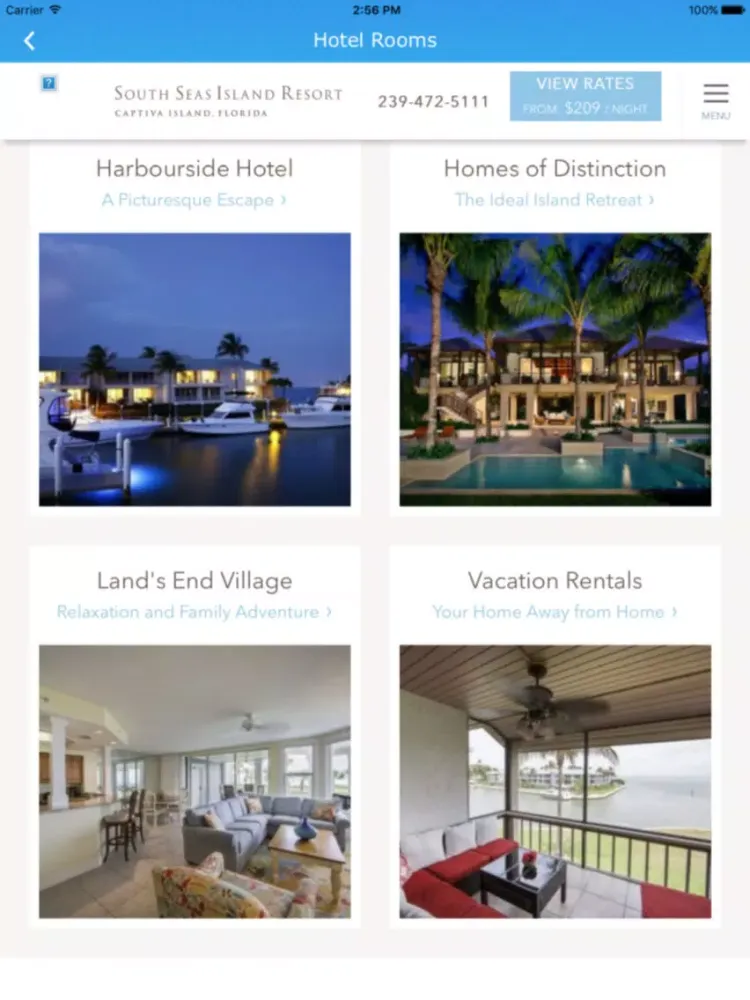 South Seas Island Resort iPad 应用截图