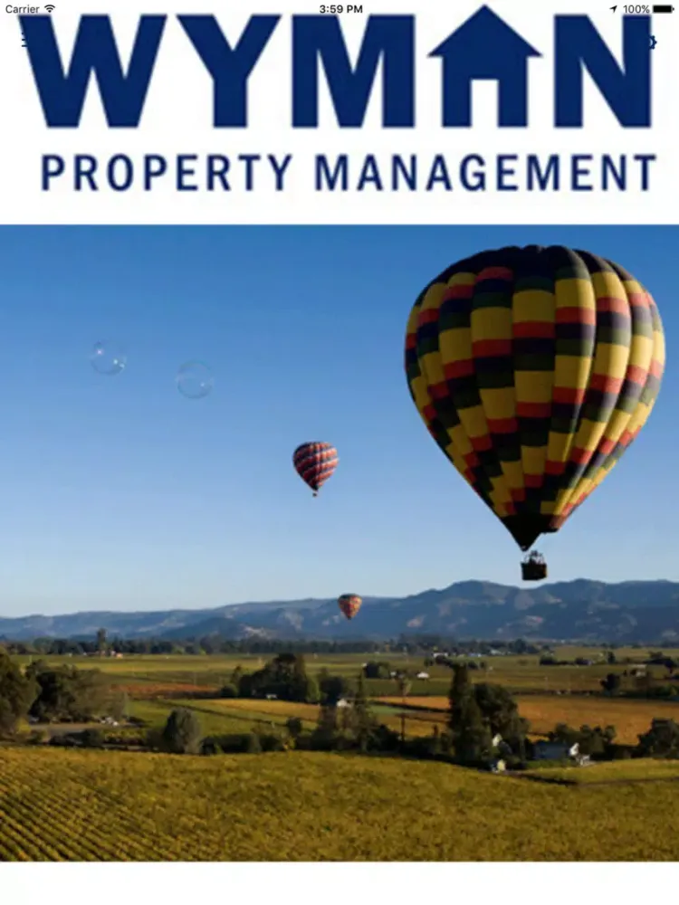 Captures d'écran de Wyman Property Management iPad 