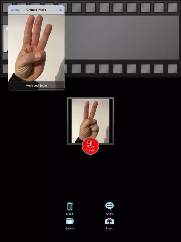 Capturas de pantalla de Make a Viral GIF & Meme iPad 