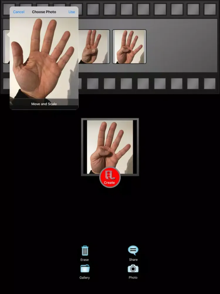 Capturas de pantalla de Make a Viral GIF & Meme iPad 