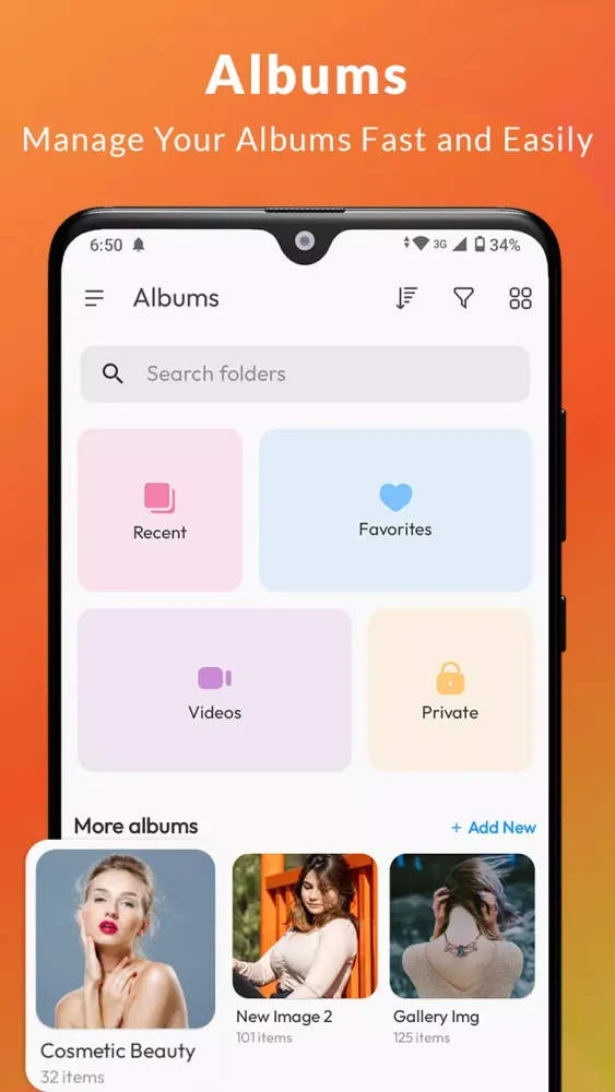 Gallery - Photo Gallery App Screenshots