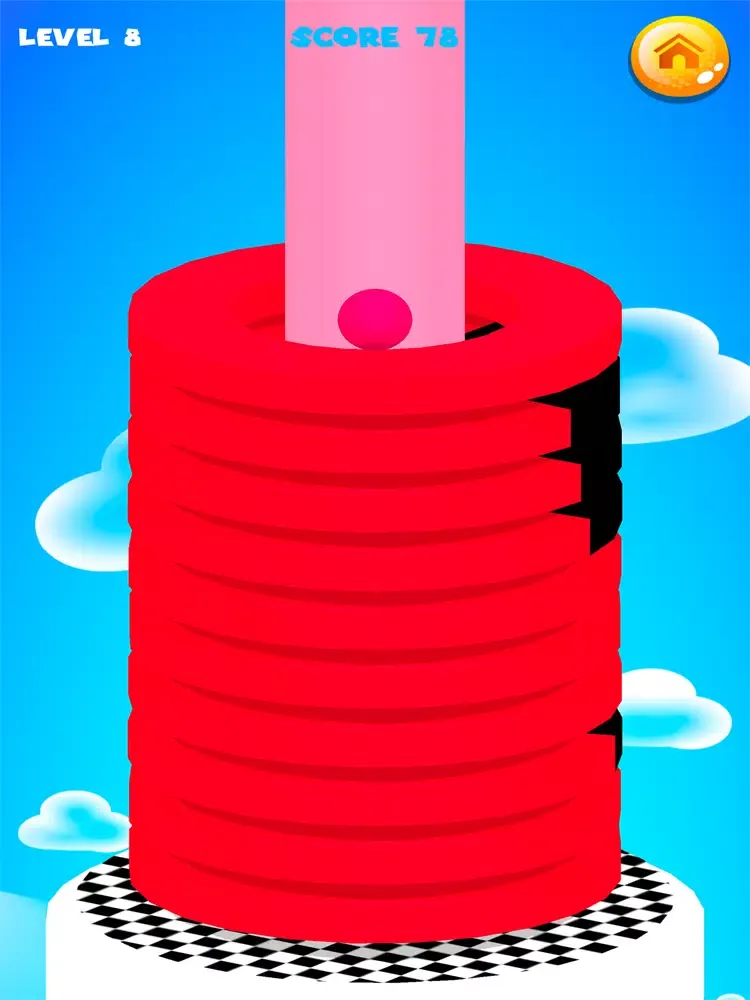 Happy Twist Stack - Stack Ball iPad  Screenshots