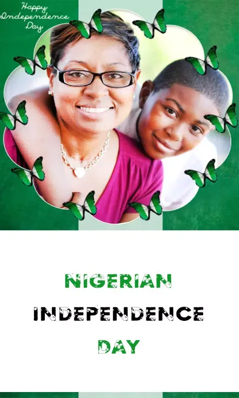 Captures d'écran de Nigeria Independence Day Frame