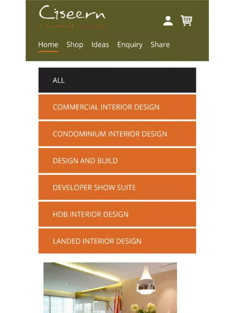 Zrzuty ekranu Ciseern Interior Design iPad 