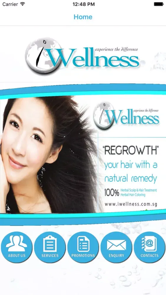 Capturas de pantalla de iWellness Holdings