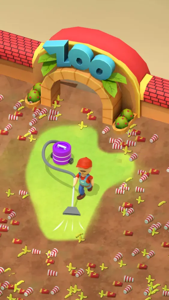 Tangkapan layar Zoo Cleaner Simulator
