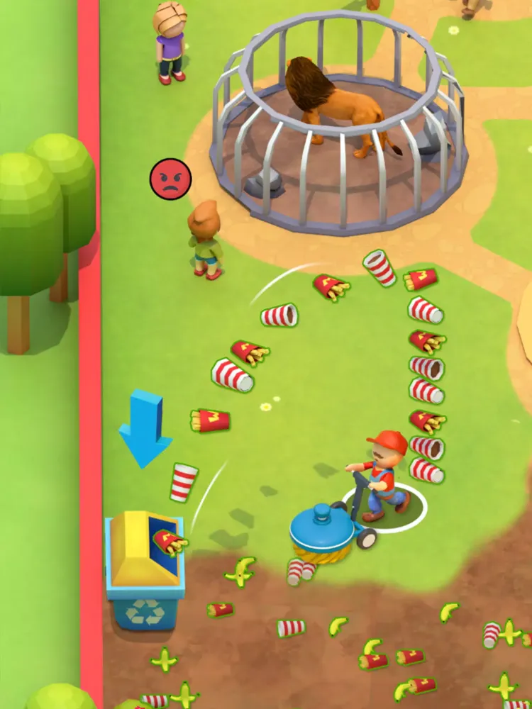Tangkapan layar Zoo Cleaner Simulator