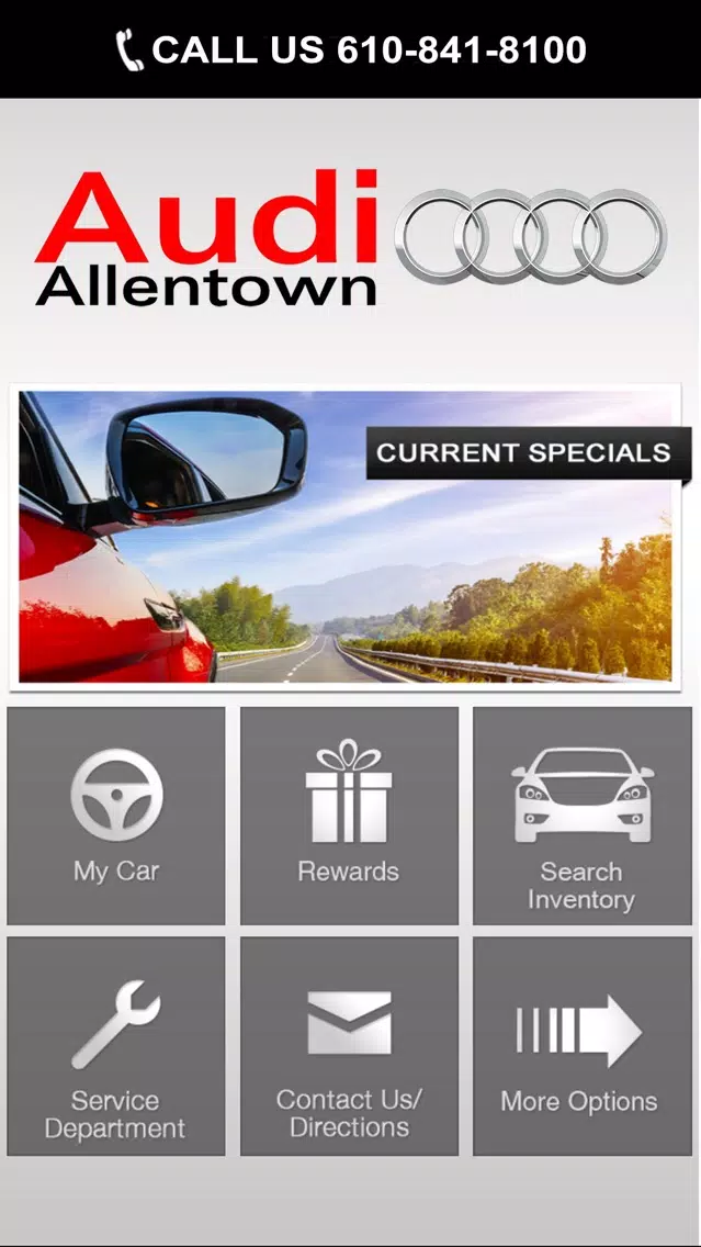 Capturas de tela do Audi Allentown