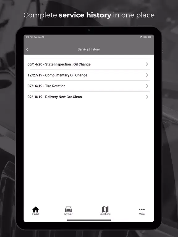 Capturas de pantalla de Auto Gallery Advantage iPad 