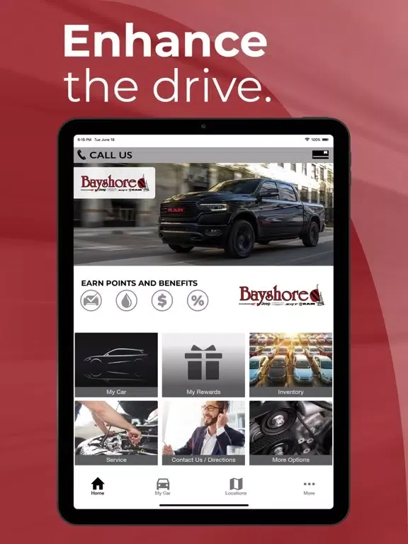 Bayshore CDJR Rewards iPad 스크린샷