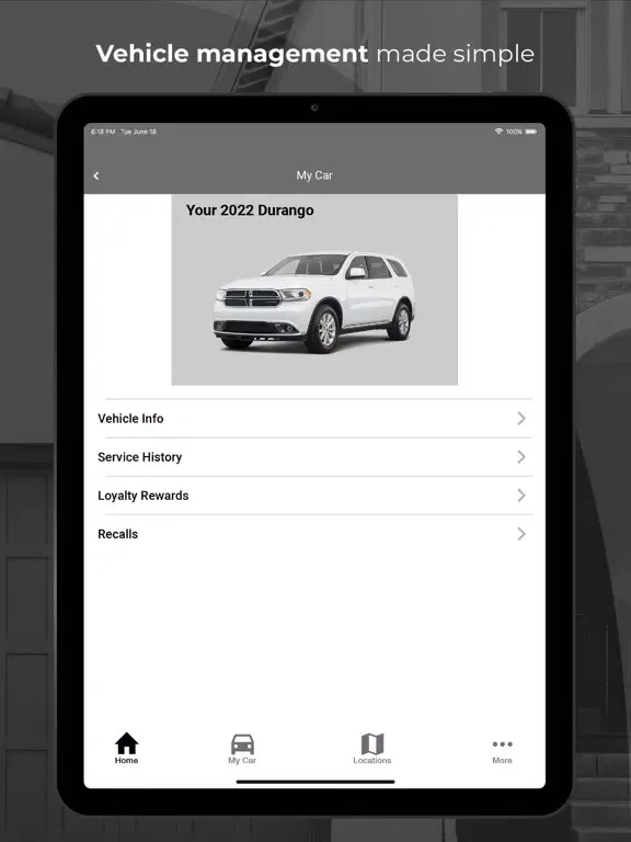Bayshore CDJR Rewards iPad 스크린샷