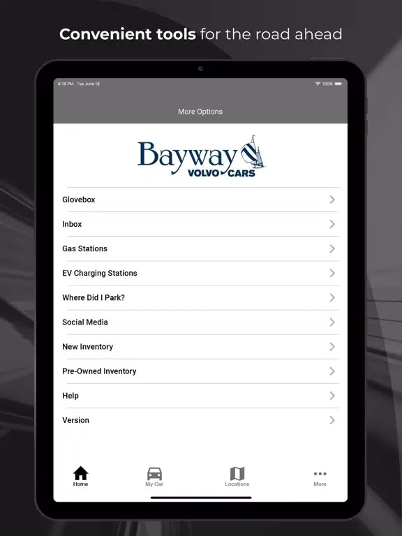 Bayway Volvo iPad  سکرین شاٹس