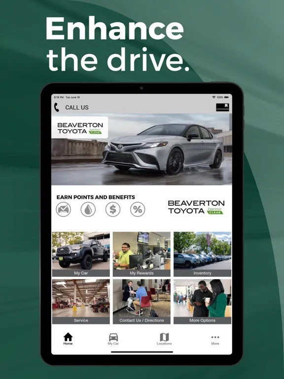 Beaverton Toyota Clear Care iPad 应用截图