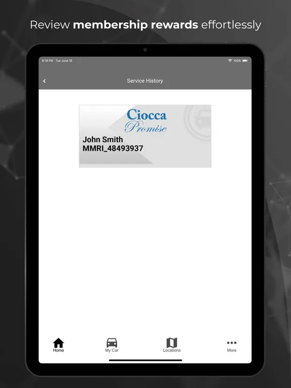 Ciocca Promise iPad  Screenshots