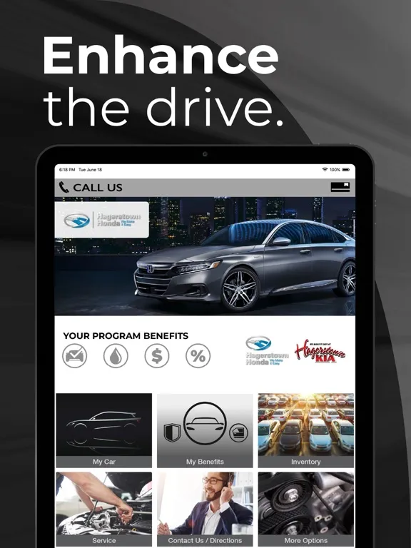 صور Hagerstown Honda Kia iPad 