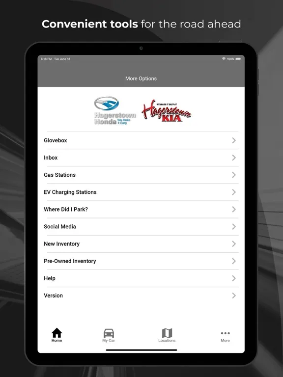 صور Hagerstown Honda Kia iPad 