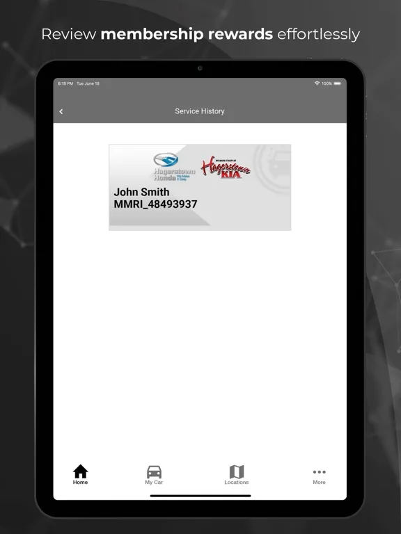 صور Hagerstown Honda Kia iPad 