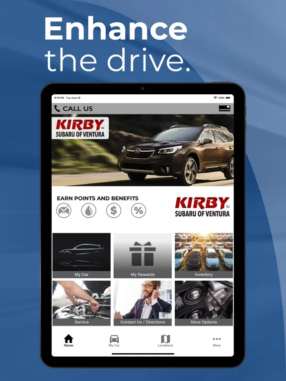 Kirby Subaru Advantage iPad 应用截图