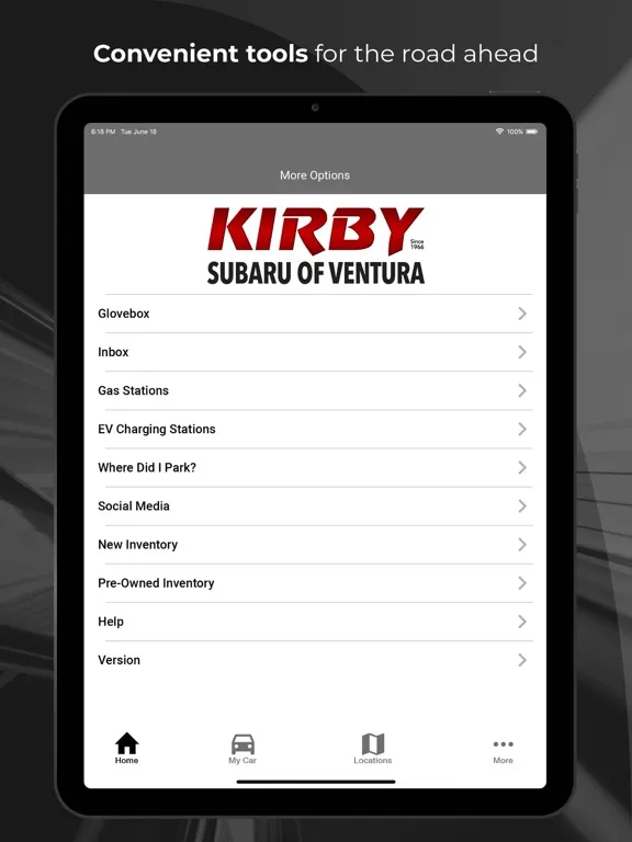 Kirby Subaru Advantage iPad 应用截图