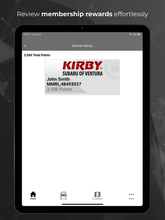 Kirby Subaru Advantage iPad 应用截图
