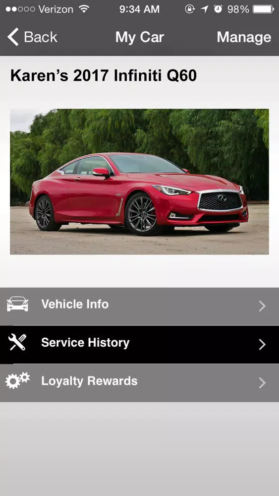 Скриншоты Clear Lake INFINITI