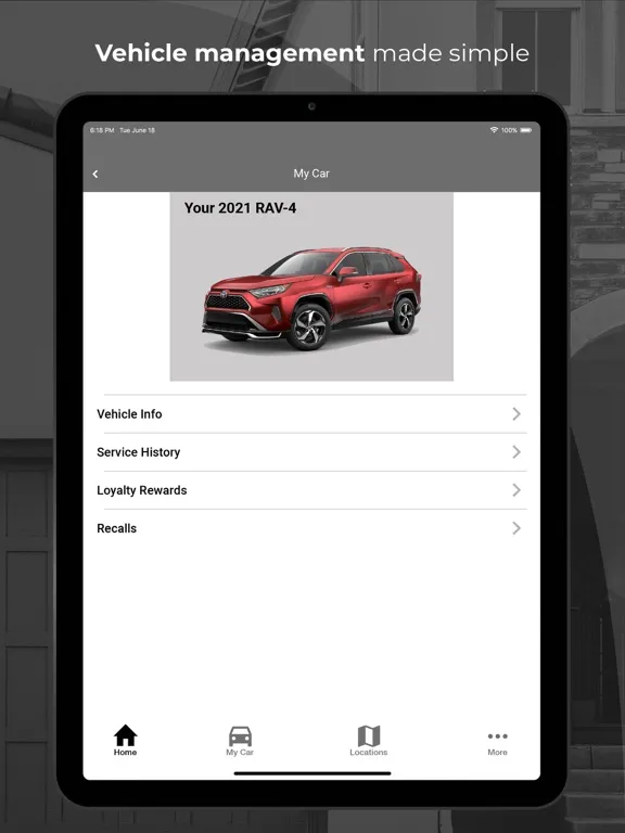 Zrzuty ekranu Marysville Toyota One iPad 