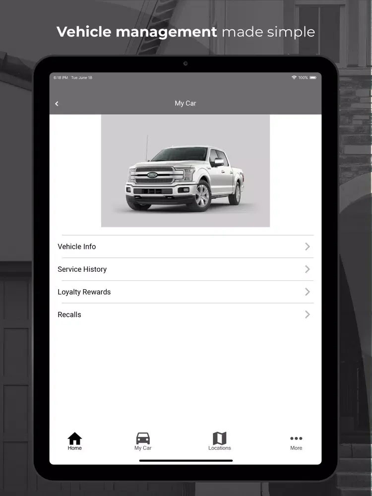 صور Matt Bowers Express Oil Change iPad 