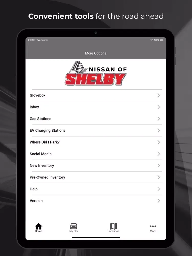 Nissan of Shelby iPad  スクリーンショット