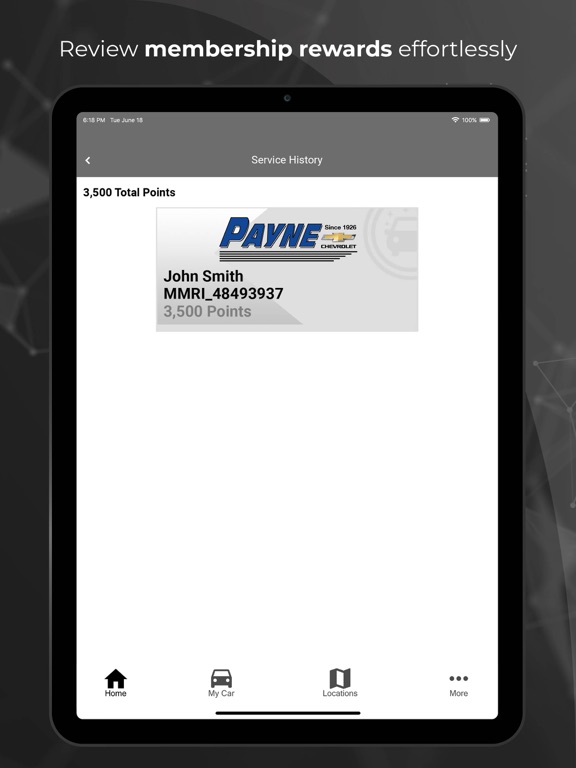 Payne Promise iPad  Screenshots