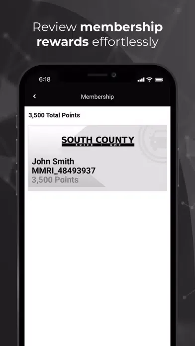 Capturas de tela do South County Rewards