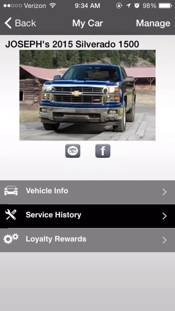 Screenshot di Stalker Chevrolet Rewards