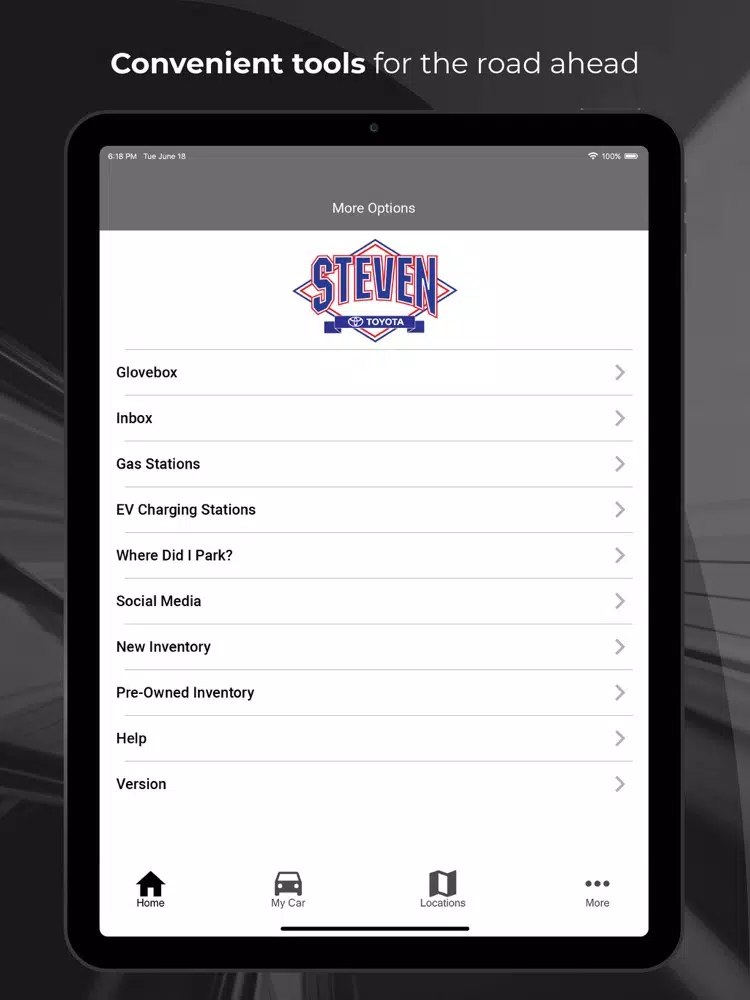 صور Steven Toyota Solution iPad 